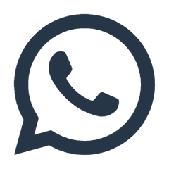Stylized WhatsApp-like icon for communication feature